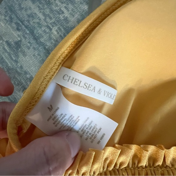 Yellow Ruffled Bikini Set - Picture 8 of 8